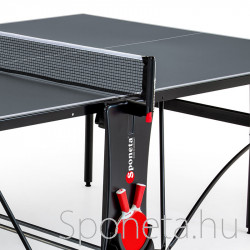 Sponeta S3-80e szürke kültéri ping-pong asztal fekete lábakkal