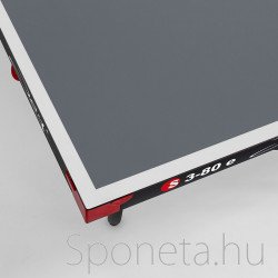 Sponeta S3-80e szürke kültéri ping-pong asztal fekete lábakkal