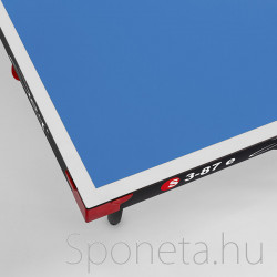 Sponeta S3-87e kék kültéri ping-pong asztal fekete lábakkal