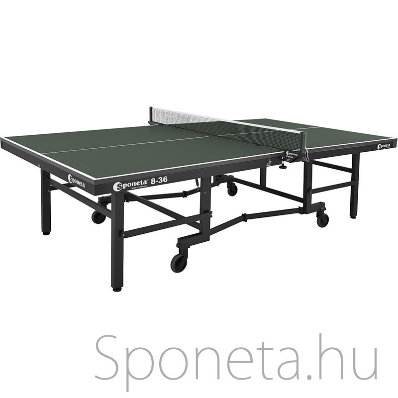 Sponeta S8-36 zöld verseny ITTF Super Compact ping-pong asztal