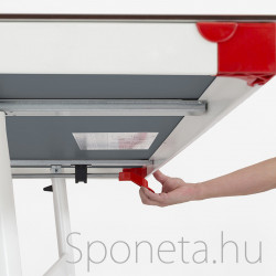 Sponeta S3-80e szürke kültéri ping-pong asztal fehér lábakkal