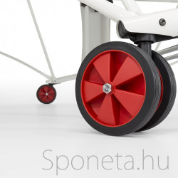 Sponeta S3-80e szürke kültéri ping-pong asztal fehér lábakkal